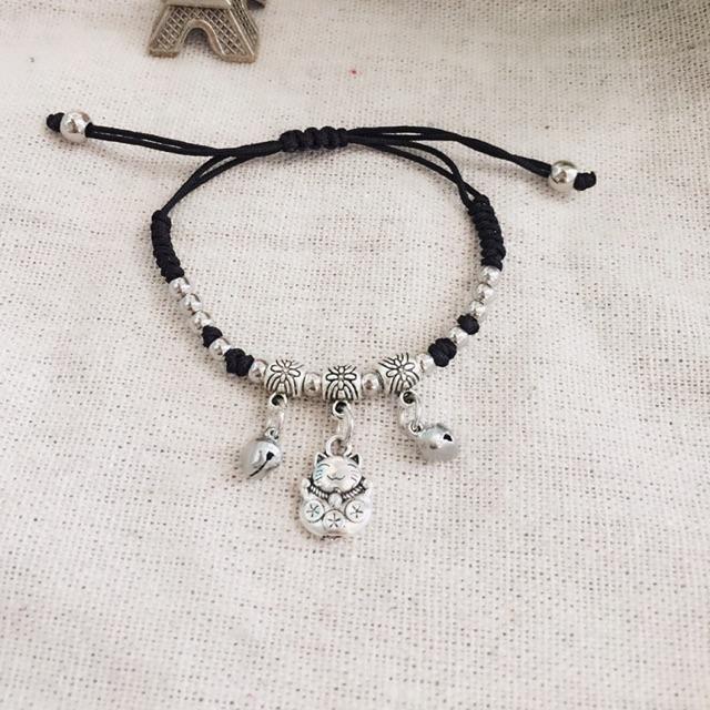 Vòng tay HandMade mèo may mắn