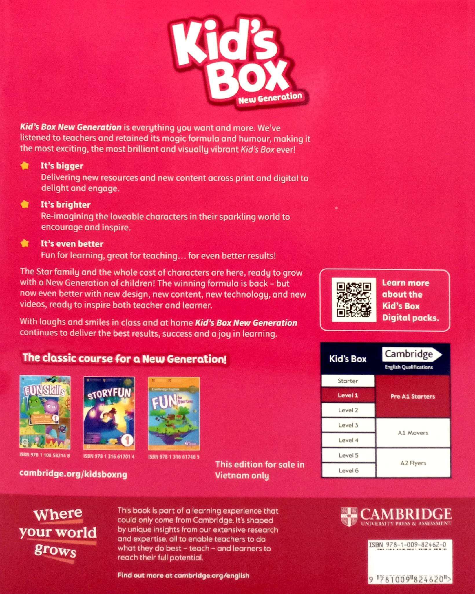 Sách ngoại văn: Kid's Box New Generation - Pupil's Book With Ebook 1