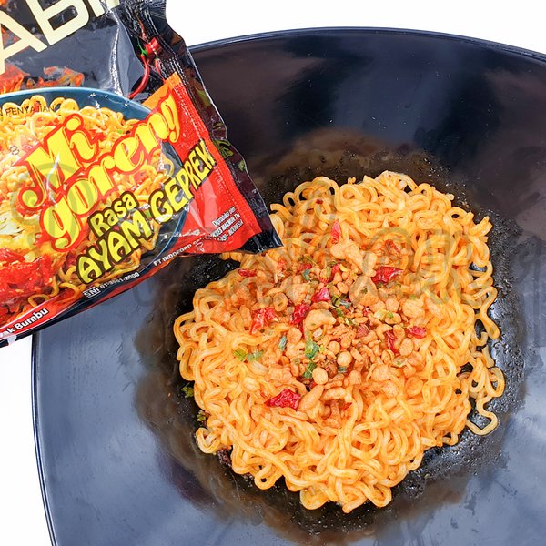 Combo 20 gói Mì trộn Indomie Mi Goreng Rasa Ayam Geprek (Vị gà giòn siêu cay) 85gram