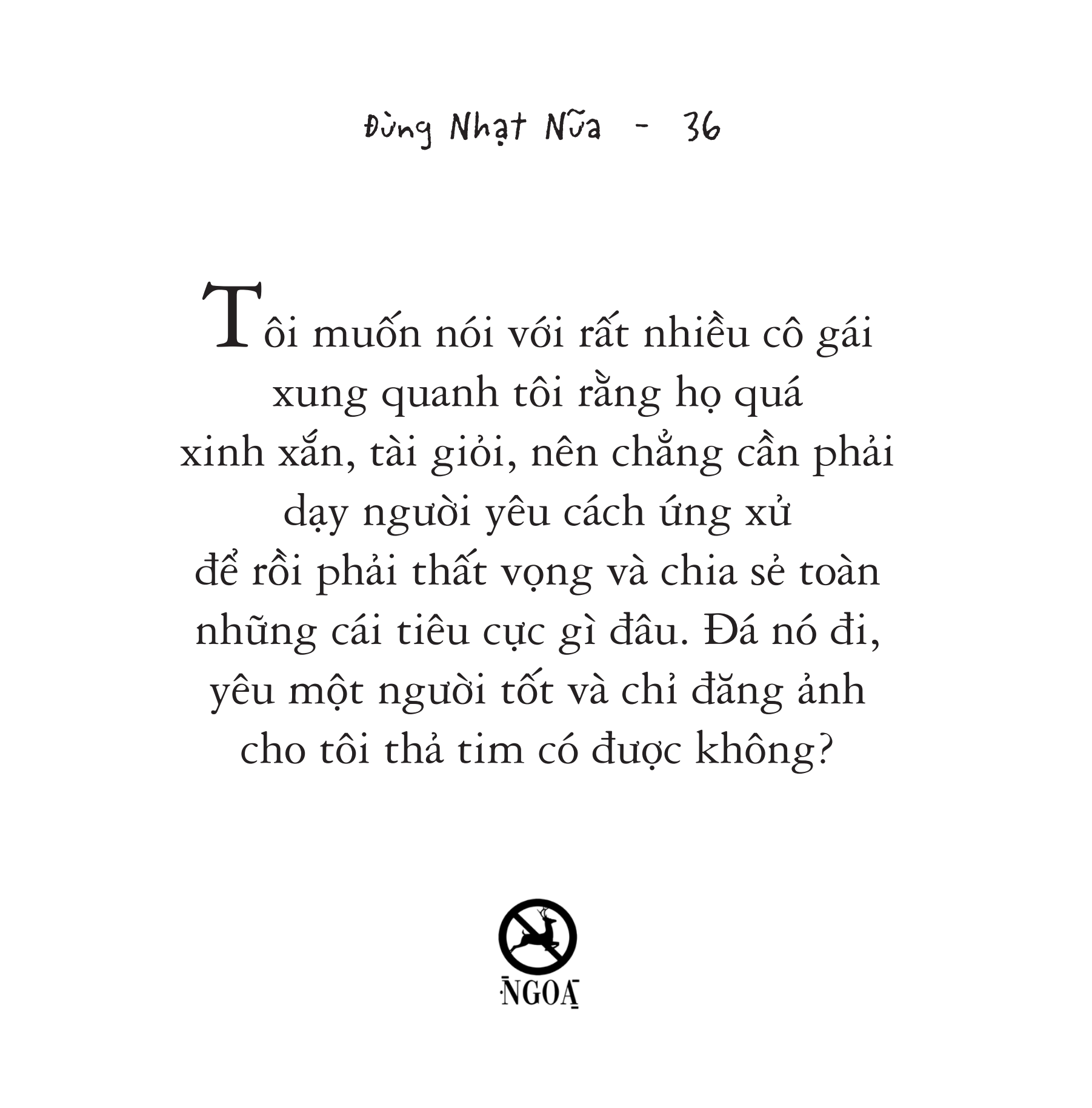 Đừng Nhạt Nữa