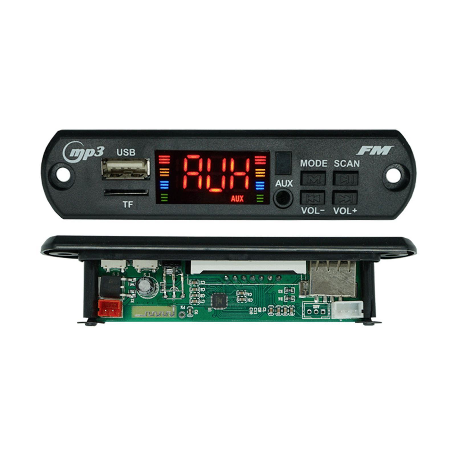 Multifunction BT MP3 Player Decoding Board with Remote Control 12V for Auto