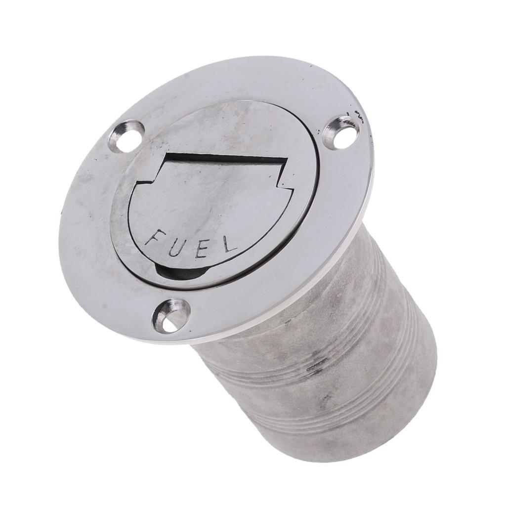 Boat Deck Fuel Filler 2" Cap Yacht 316 Stainless Steel