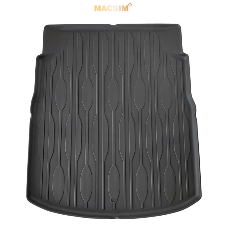 Thảm lót cốp sd4 xe ô tô BYD SEAL 2023+ Nhãn hiệu Macsim chất liệu nhựa TPE cao cấp màu đen