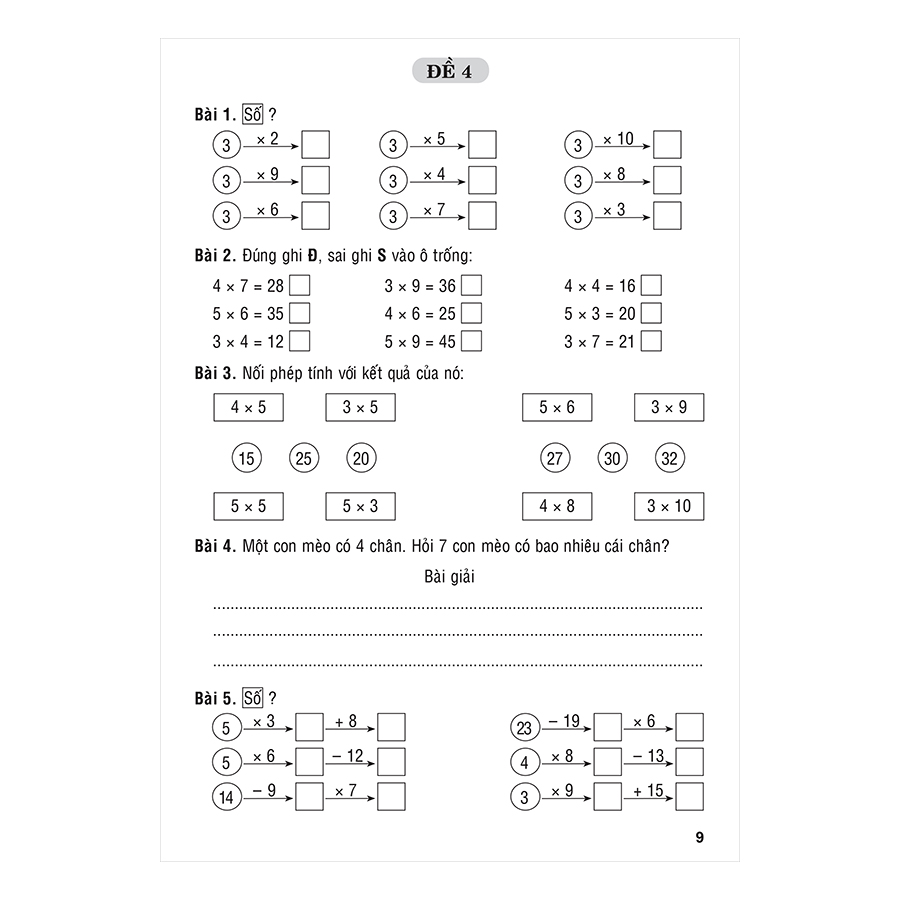 Tuyển Chọn Đề Ôn Luyện Và Tự Kiểm Tra Toán Lớp 2 - Tập 2 (Tái Bản)