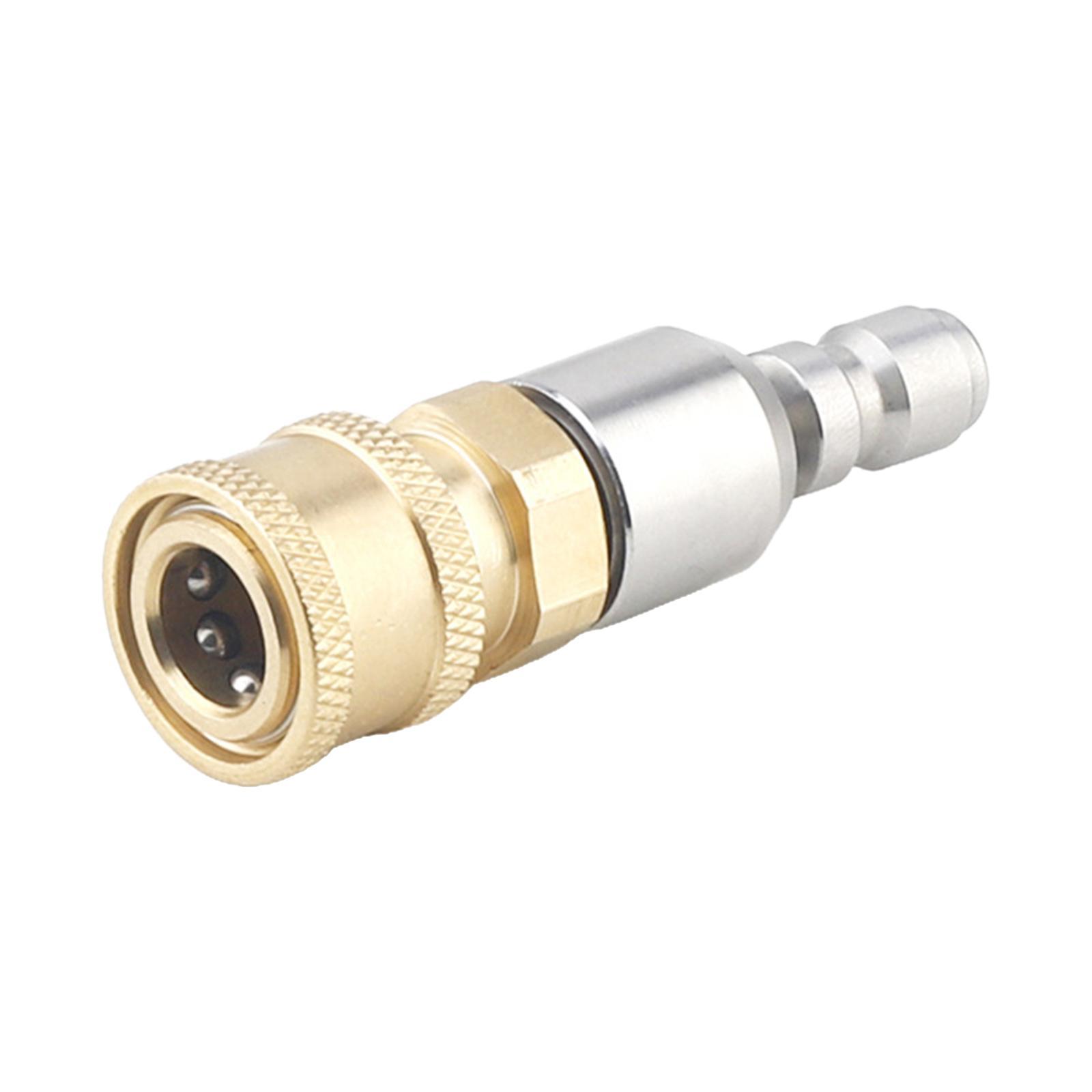 1/4” Pressure Washer Quick Connect Coupler, Female Quick Connect Fittings Pressure Washer Adapters