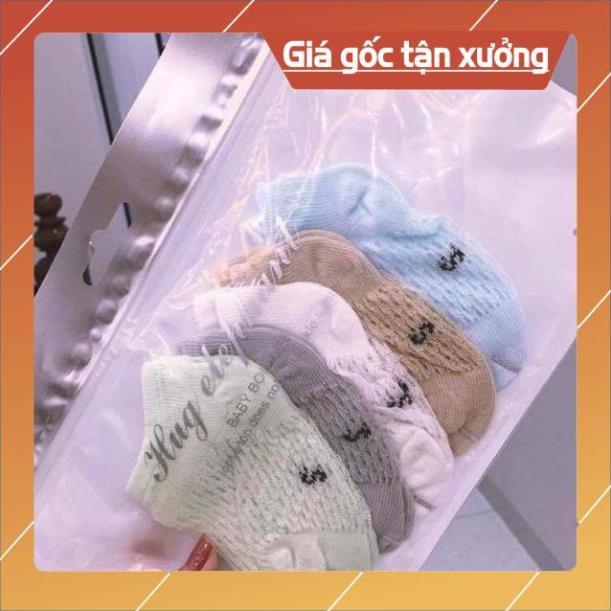 Hàng Việt Nam xuất khẩu _ Tất lưới hè thu cho bé 3 tháng đến 3 tuổi