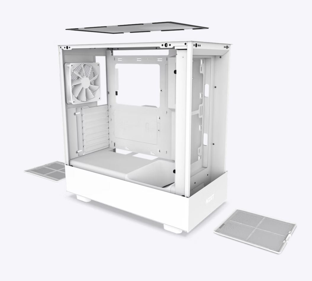 Hình ảnh Vỏ Case Máy Tính NZXT H5 Flow - Hàng Chính Hãng