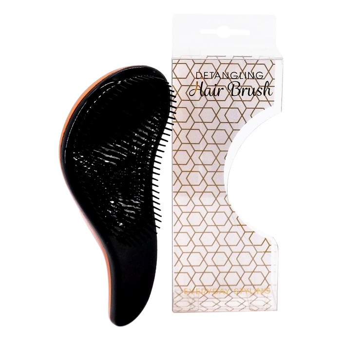 Lược Chải Tóc Dáng Thuôn Vàng Hồng Hair Brush Streamlined Rose Gold Uncle Bills