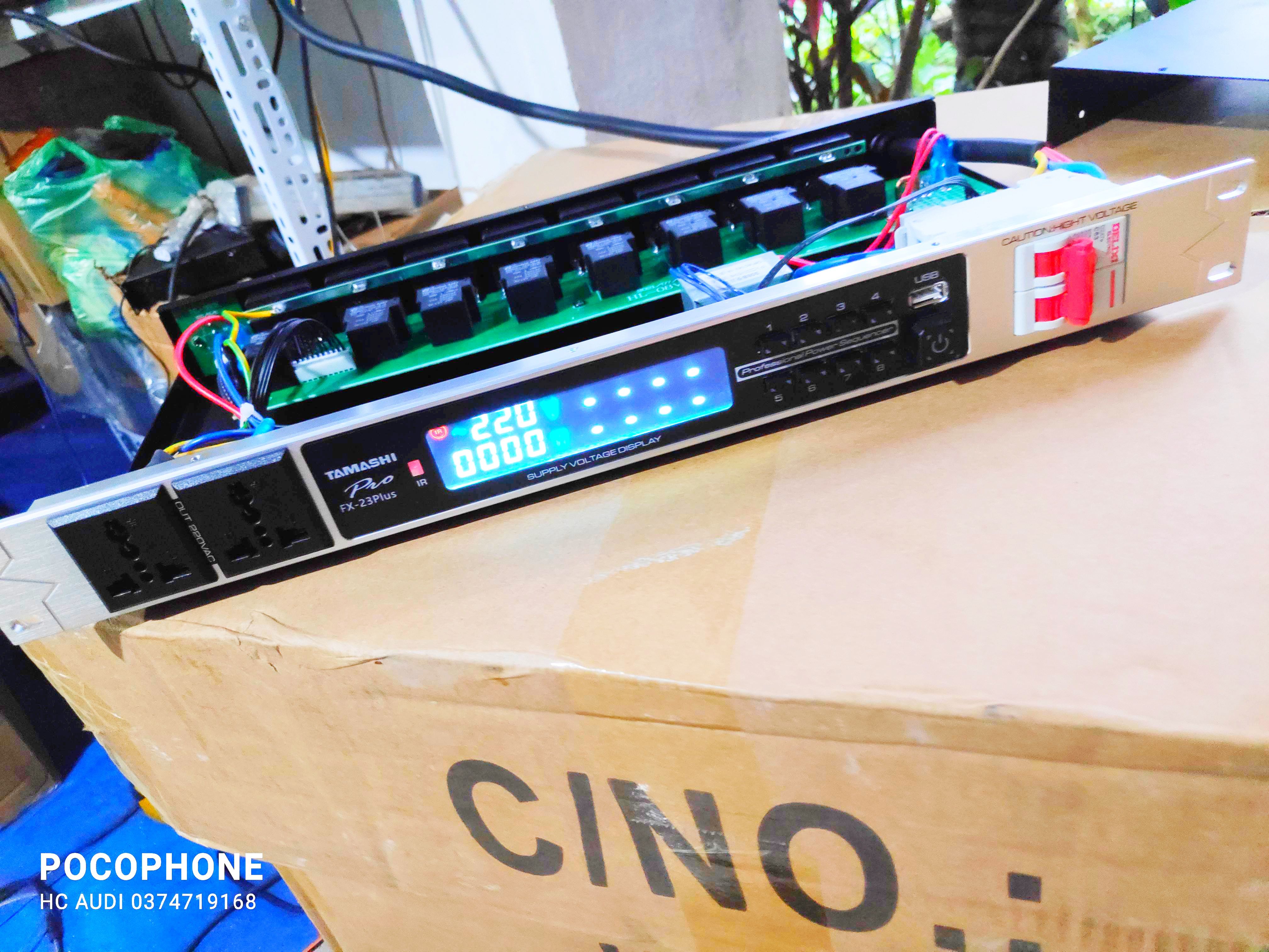 Quản lý nguồn TAMASHI FX 23 plus có tính công suát