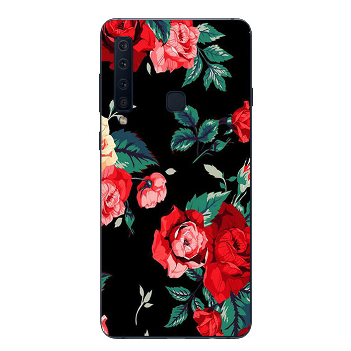 Ốp lưng Dẻo Cho Samsung Galaxy A9 2018 - Rose 01