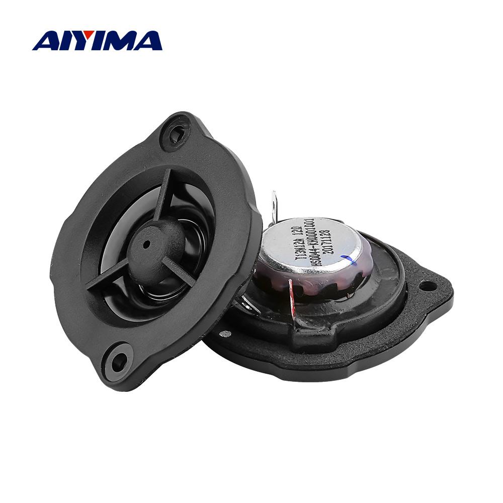 Aiyima 2pcs đơn vị loa tweeter mini 12 ohm 5w neodymium xe loa hifi âm thanh âm nhạc treble loa cho âm thanh AMP DIY DIY