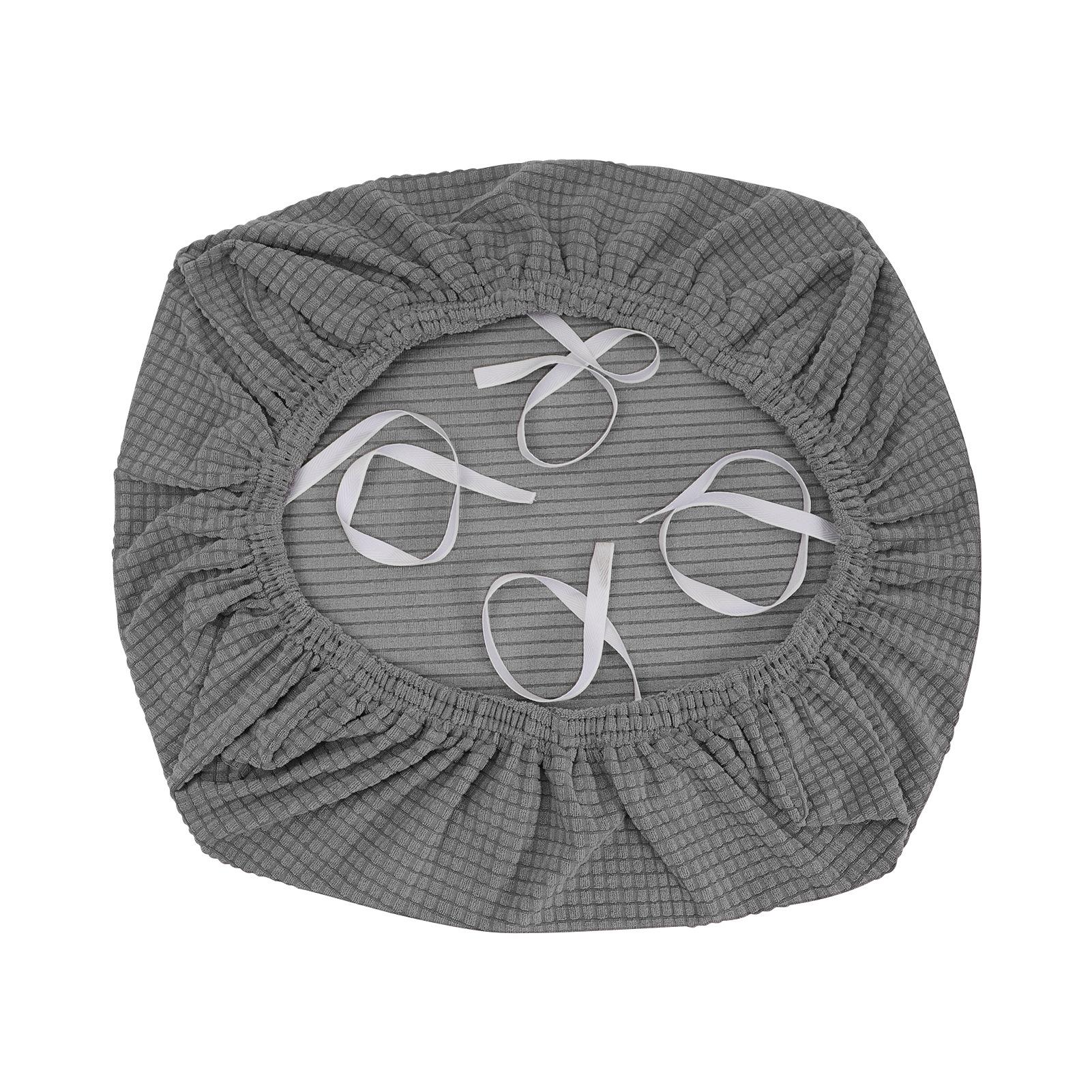 Ghế Ghế Jacquard kéo dài, đệm ghế có thể tháo rời , màu xám nhạt