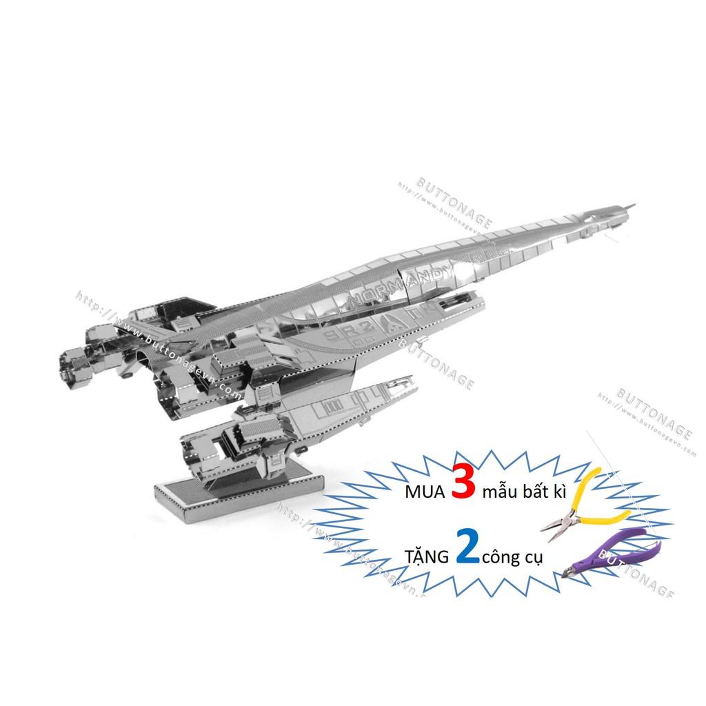 Mô Hình Lắp Ráp 3d Phi Thuyền Normandy SR2
