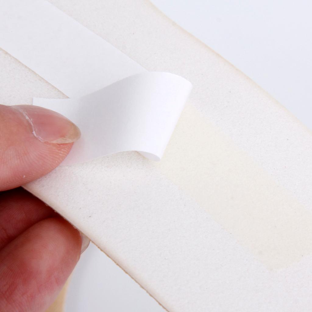 Elastic Memory Sponge Arch Support 3/4 Length Massage Insoles Beige