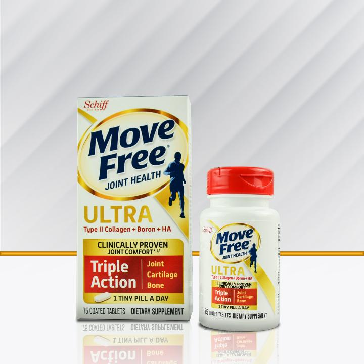 Viên Uống Bổ Khớp Move Free Ultra Triple Action (75 Viên)