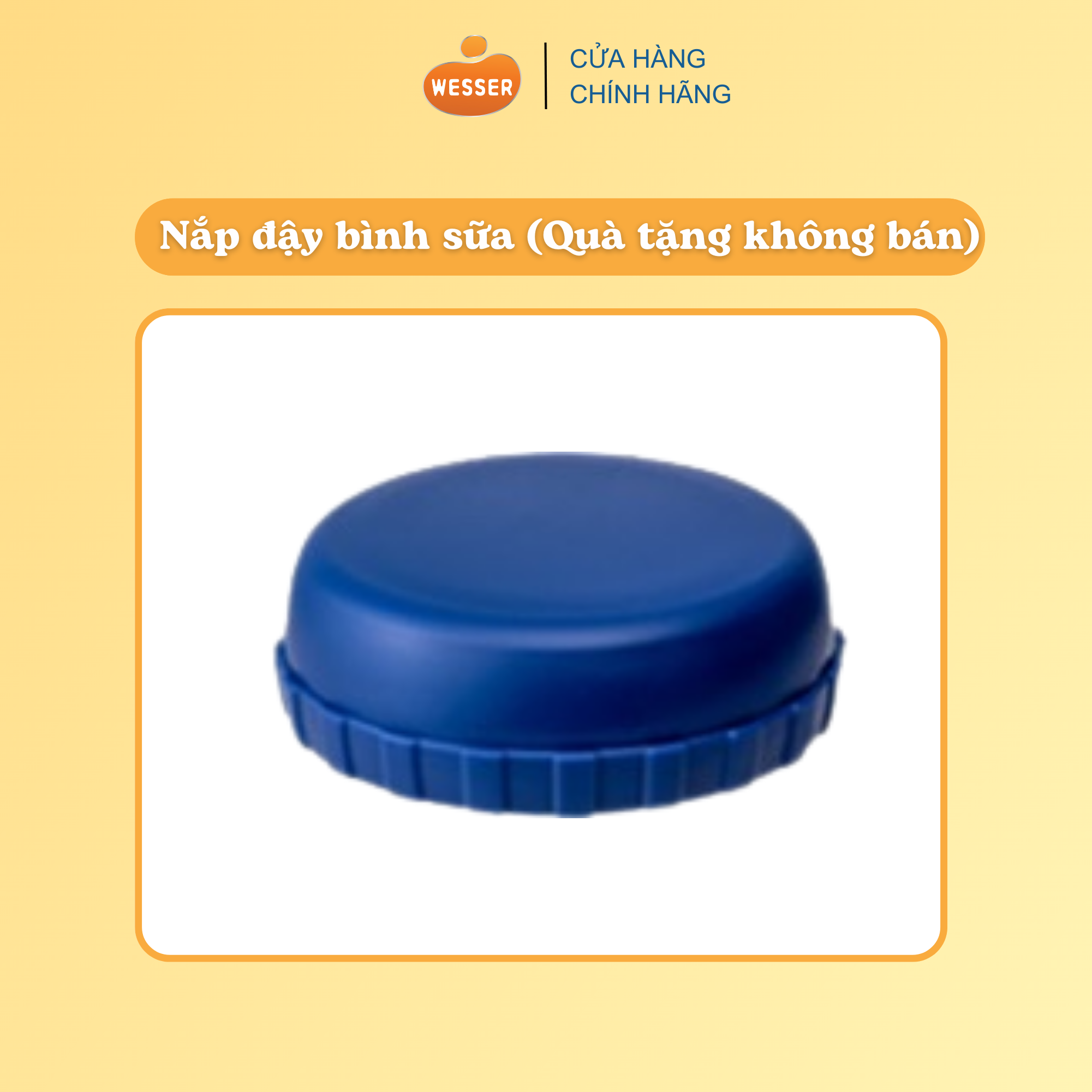 Bình sữa CỔ RỘNG - Nắp đậy