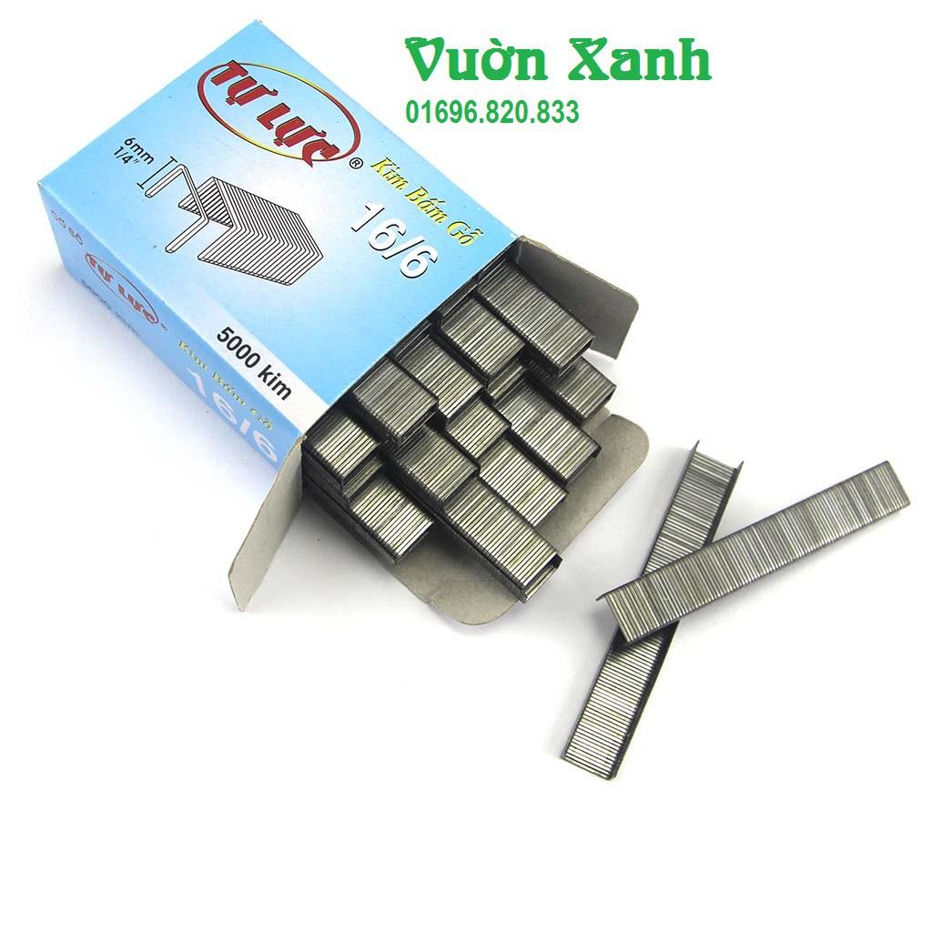 Hộp 5000 ghim bắn gỗ Tự Lực 16/6, 13/8