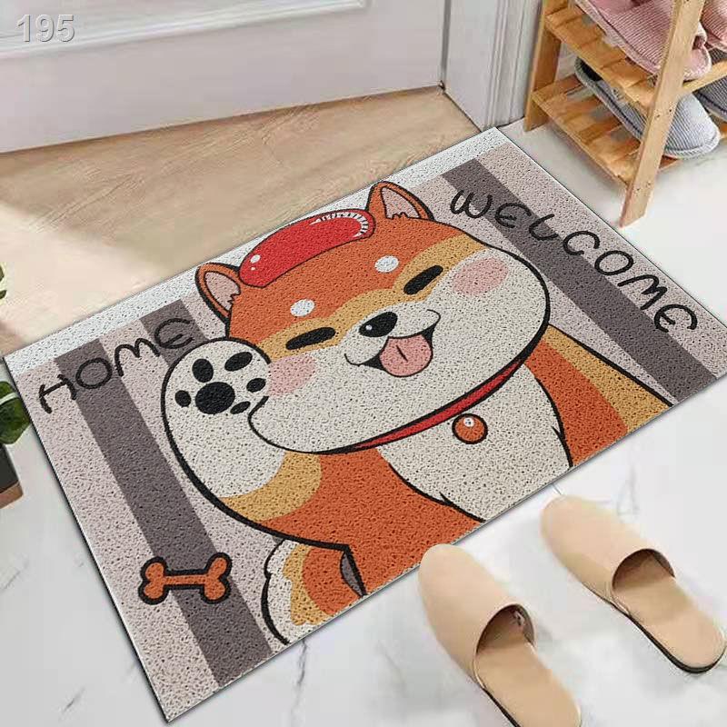 Phim hoạt hình lối vào bằng lụa thảm trải sàn đơn giản có thể cắt dùng một lần chống trơn trượt và bụi bẩn