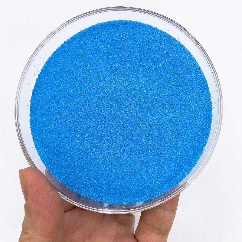 Cát xanh mịn màu nước biển bóng đẹp không phai màu trang trí bể cá, setup tiểu cảnh, terrarium, cây để bàn
