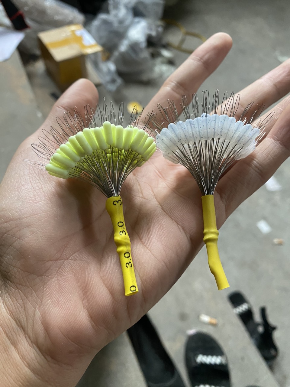 Túm 100 Hạt Chặn Săn Hàng Hãng GWDXYY, Hạt Chặn Phao Câu Cá Cao Cấp