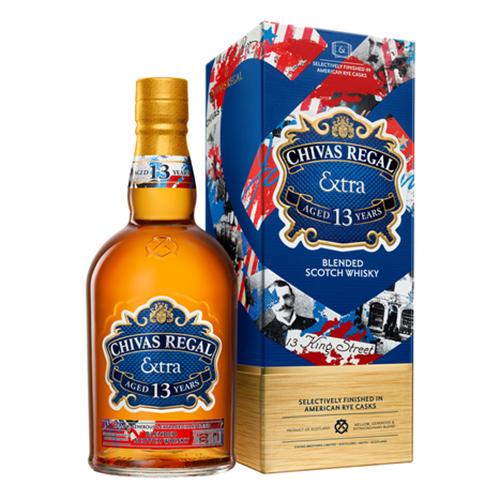 Rượu Whisky Chivas Extra 13YO American Rye Cask 700ml 40% - Có hộp