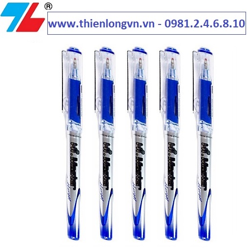 Combo 5 cây bút gel B Thiên Long; GEL-B03 mực xanh