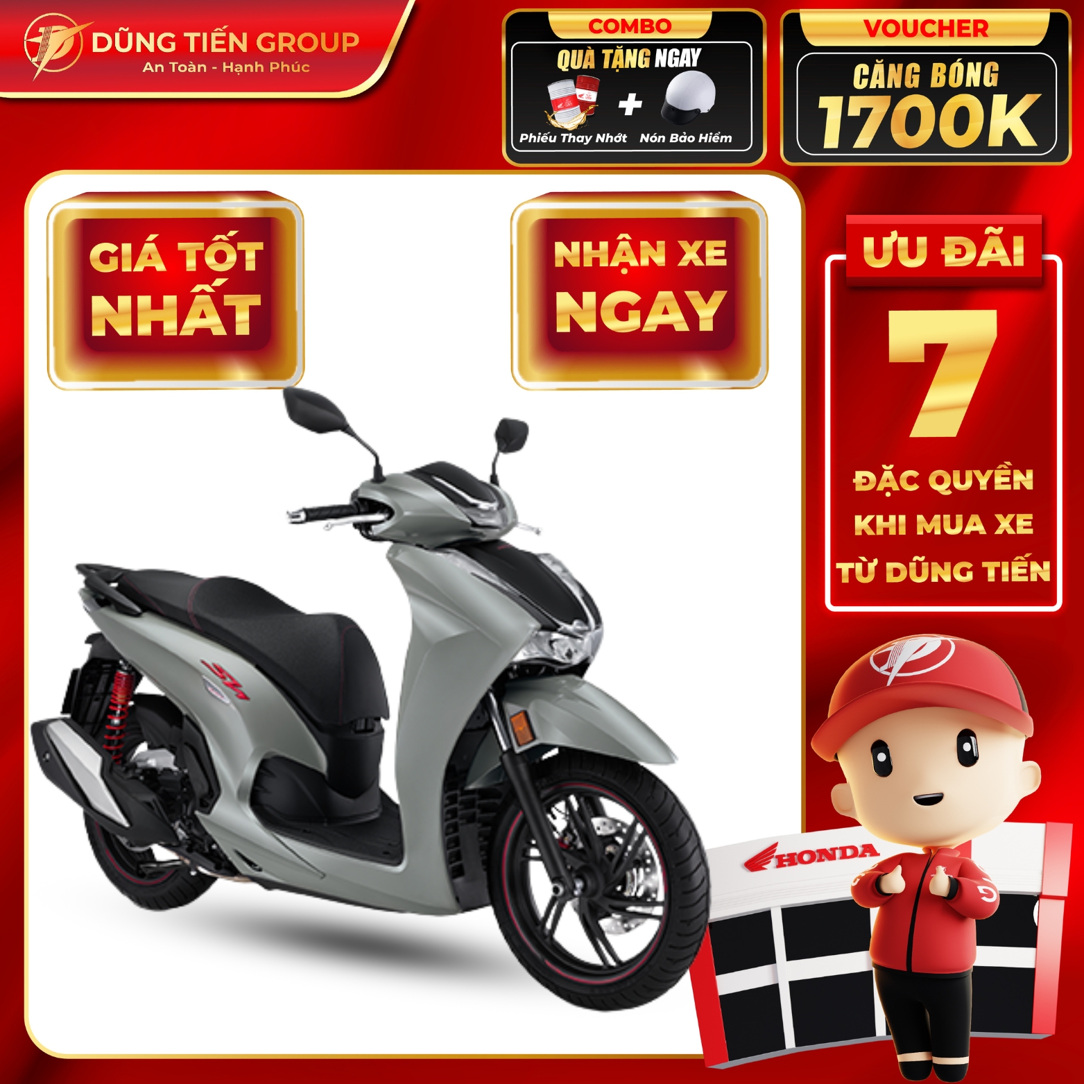 Xe Máy Honda SH350i Phiên Bản Thể Thao 2023