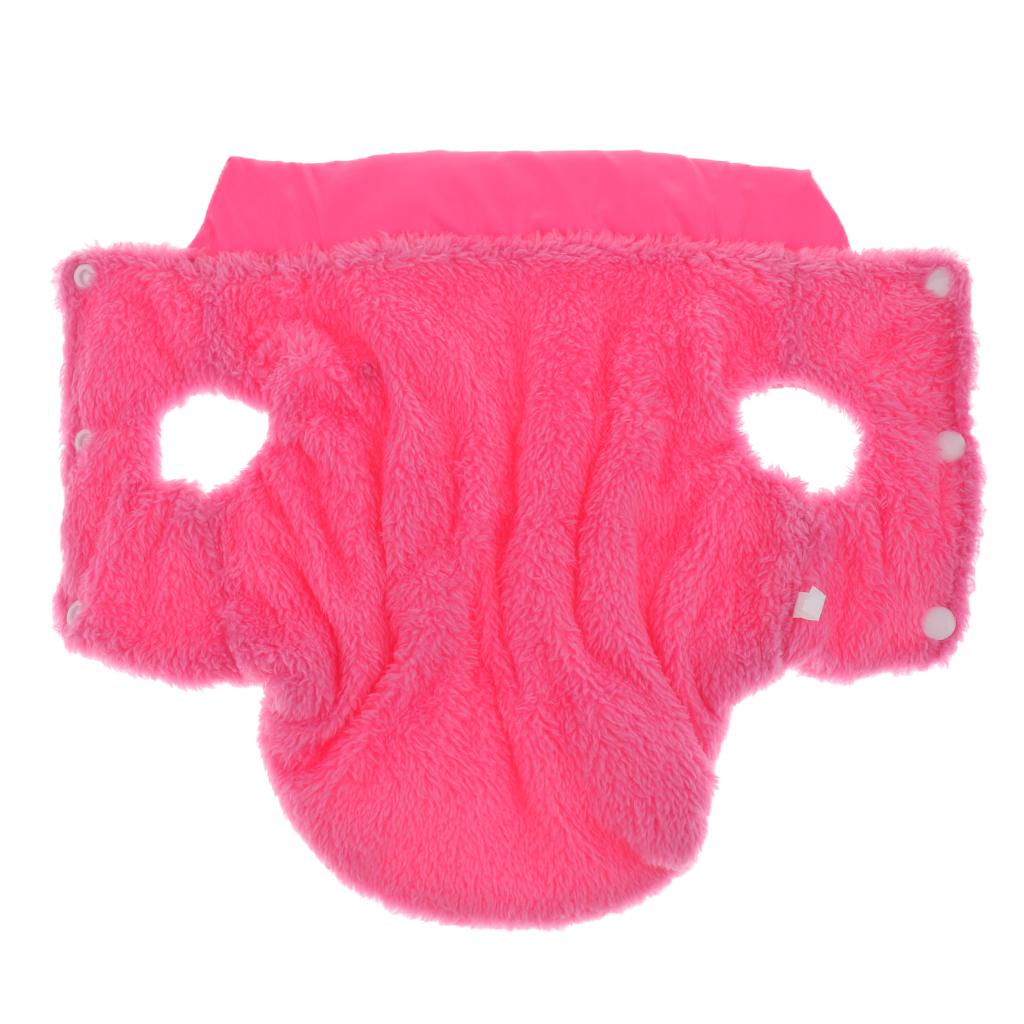 Dog Cat Vest Cotton Cute Cartoon Vest Puppy Pet Winter Clothes Apparel for Medium to Large Dogs