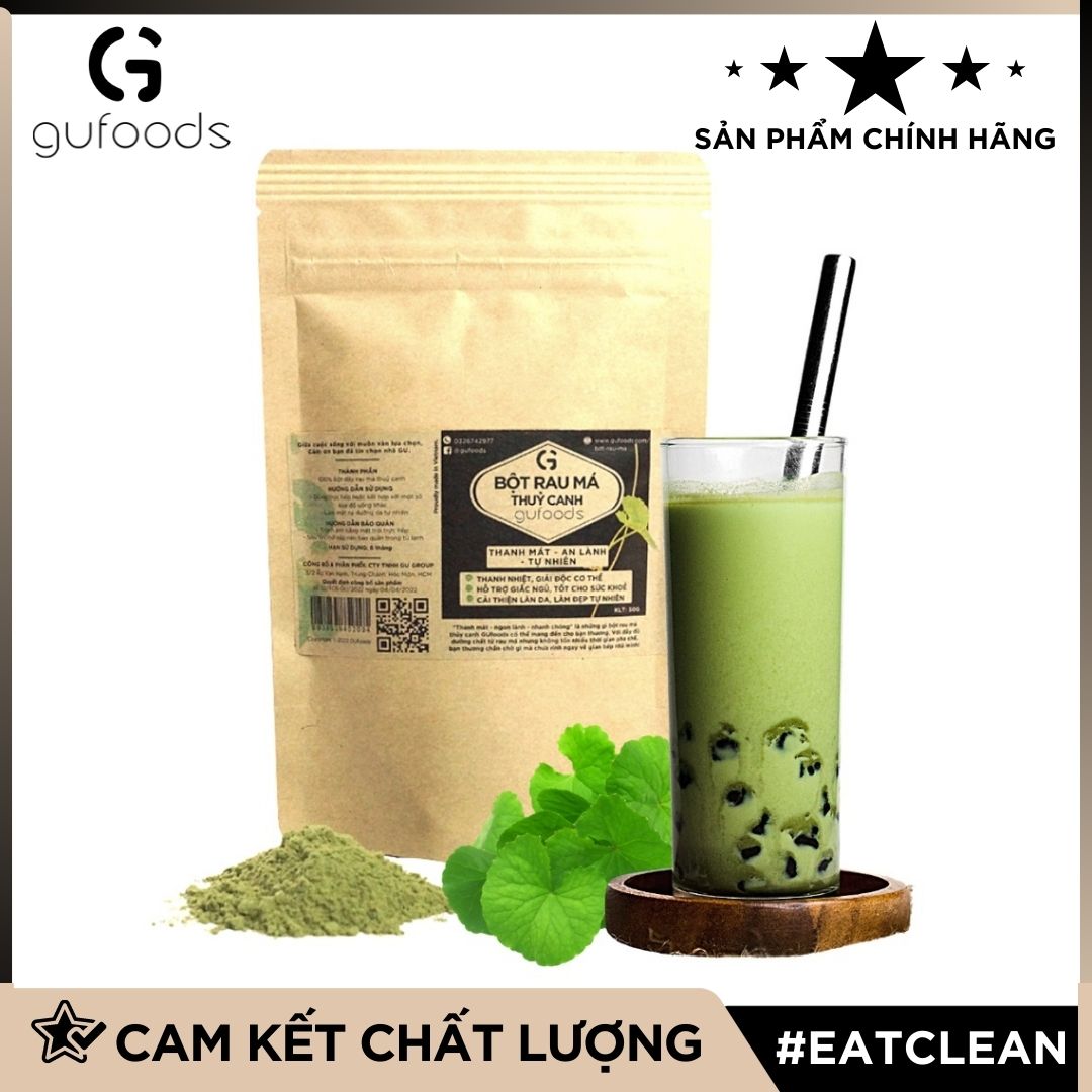 Bột rau củ GUfoods - Thanh nhiệt, Tiện lợi, Làm đẹp tự nhiên, Eat Clean
