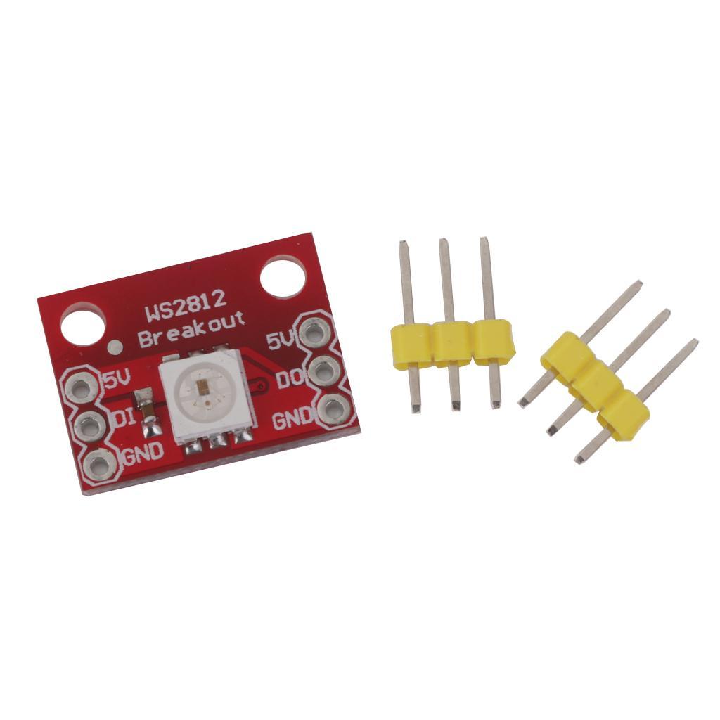 4-7pack Mini RGB LED WS2812 Breakout Board Module for  Raspberry Pi