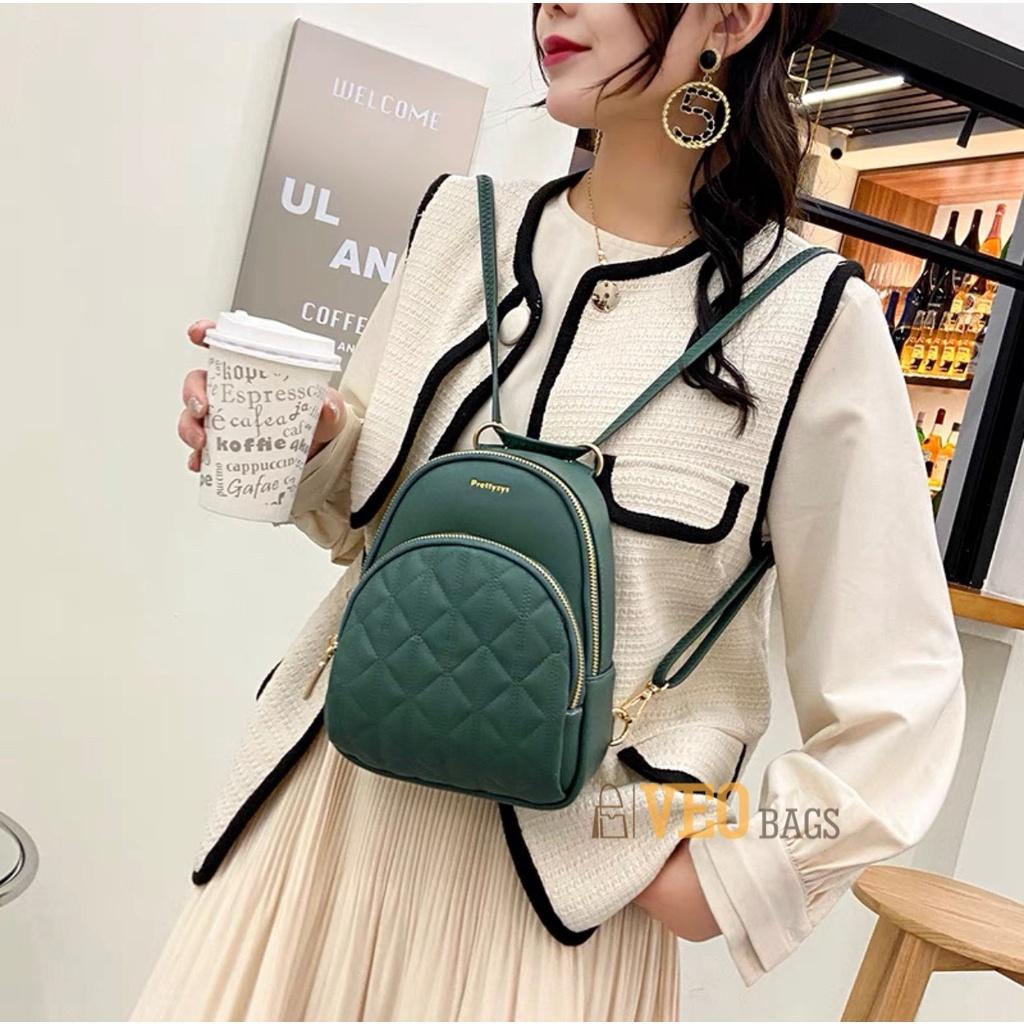 ️Ba lô thời trang PrettyZys siêu chất nhỏ nhắn xinh xắn có sẵn