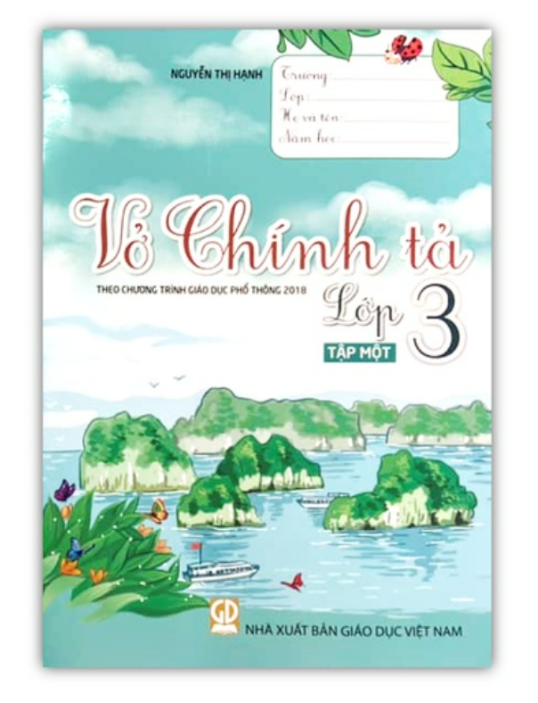 Sách - Vở chính tả lớp 3 - tập 1