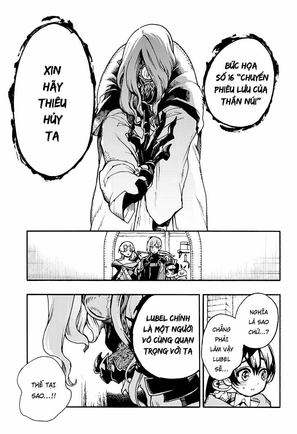 bức họa đẫm máu của phù thủy chapter 14.1 9