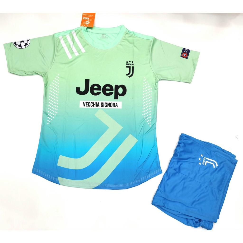 Bộ quần áo bóng đá trẻ em - thiếu niên câu lạc bộ Juventus CLB Serie A