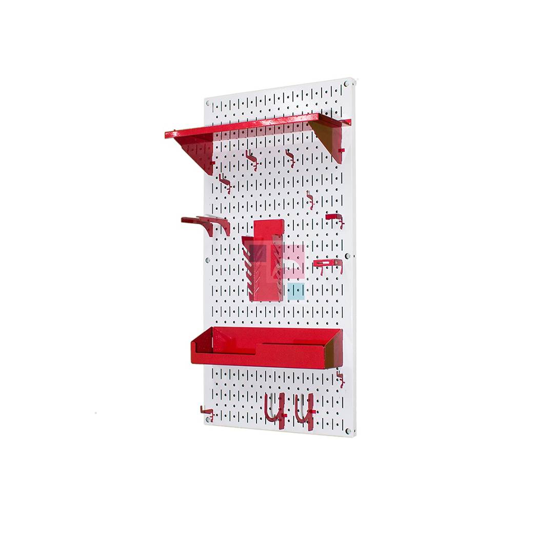 Bảng Treo Đồ Nghề Pegboard Cơ Khí SMLIFE S1 White - Lưu Trữ Trưng Bày Dụng Cụ Sửa Chữa Thông Minh Dễ Tìm Kiếm