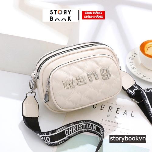 Túi Wang Nữ Đeo Chéo, Túi Nữ Trần Trám Dây Bản To STORYBOOK