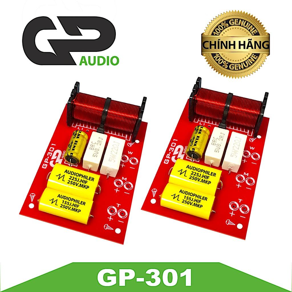 Mạch phân tần GP Audio GP-301 cho Loa nghe nhạc, Karaoke, Loa kéo - Sử dụng 100% tụ Audiophiler chất lượng cao