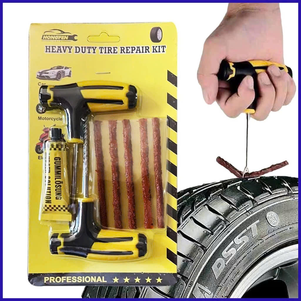 Bộ Dụng Cụ Vá Lốp Không Săm Xe Máy, Ô Tô Cao Cấp Tốt Nhất Hiện Nay đèn led