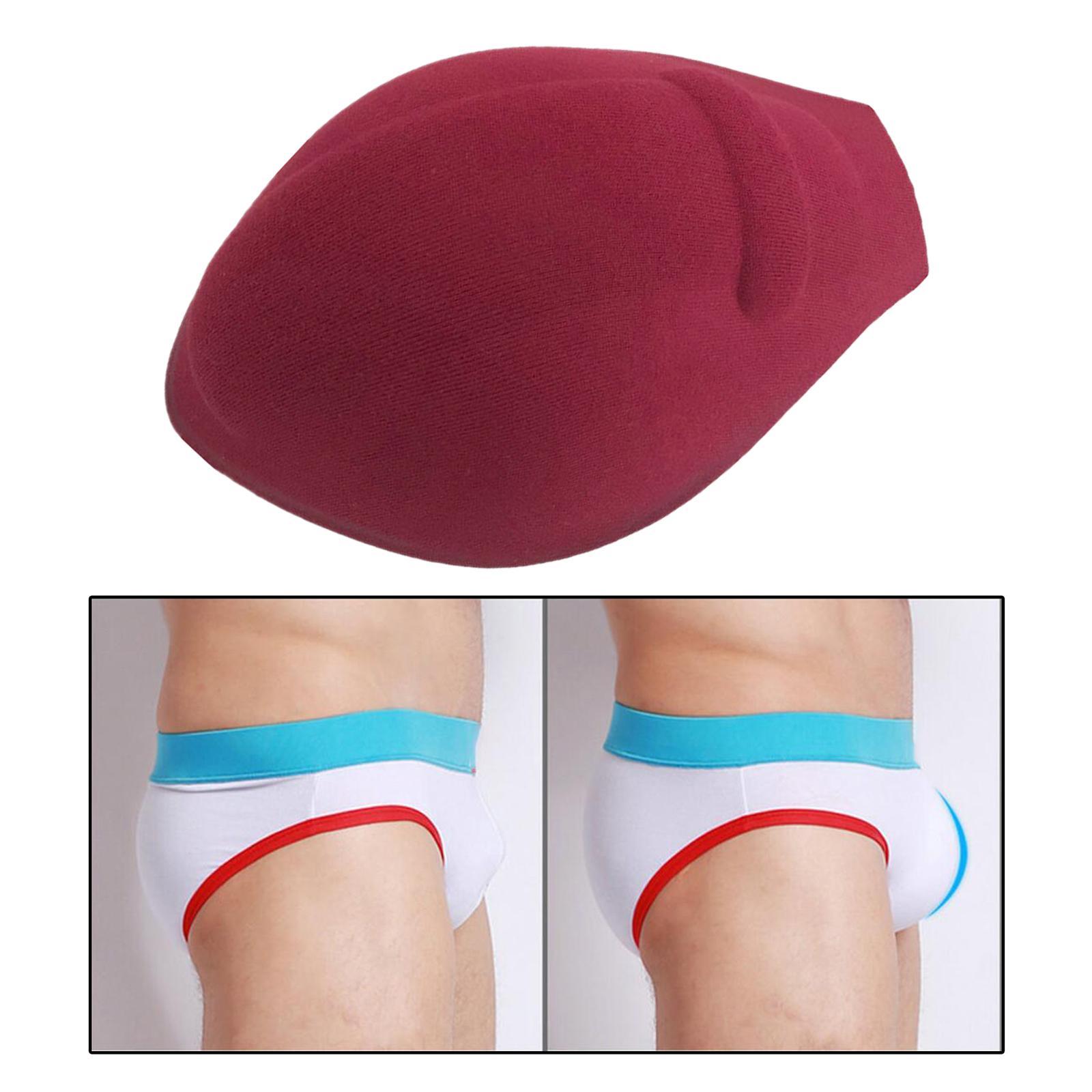 Soft Men's Underwear Bulge Enlarge Enhancing Cup Sponge Pad for Swimwear Brief Shorts Underwear Padded Swimming Trunks