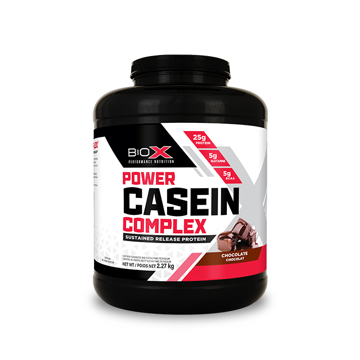 Sữa Tăng Cơ Power Casein Complex Biox Hộp 2.27Kg