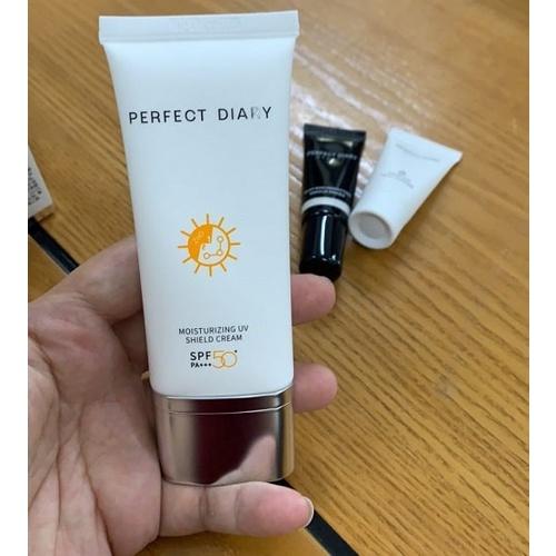 Kem chống nắng PERFECT DIARY SPF50+ bảo vệ khỏi tia UV PA+++ dưỡng ẩm 60ml