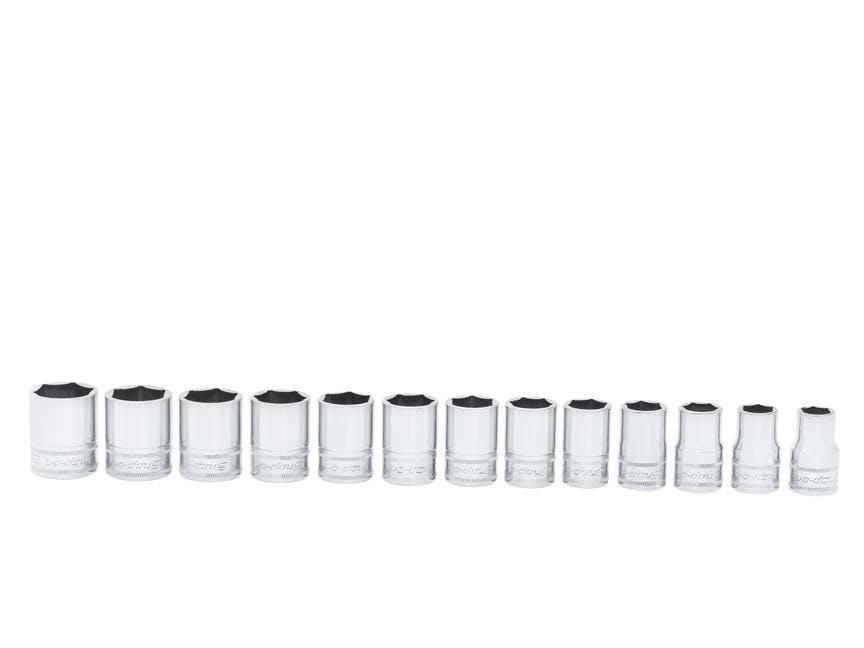 Bộ đầu tuýp ngắn 1/2", 13 cái 313TWMYA Snap-On