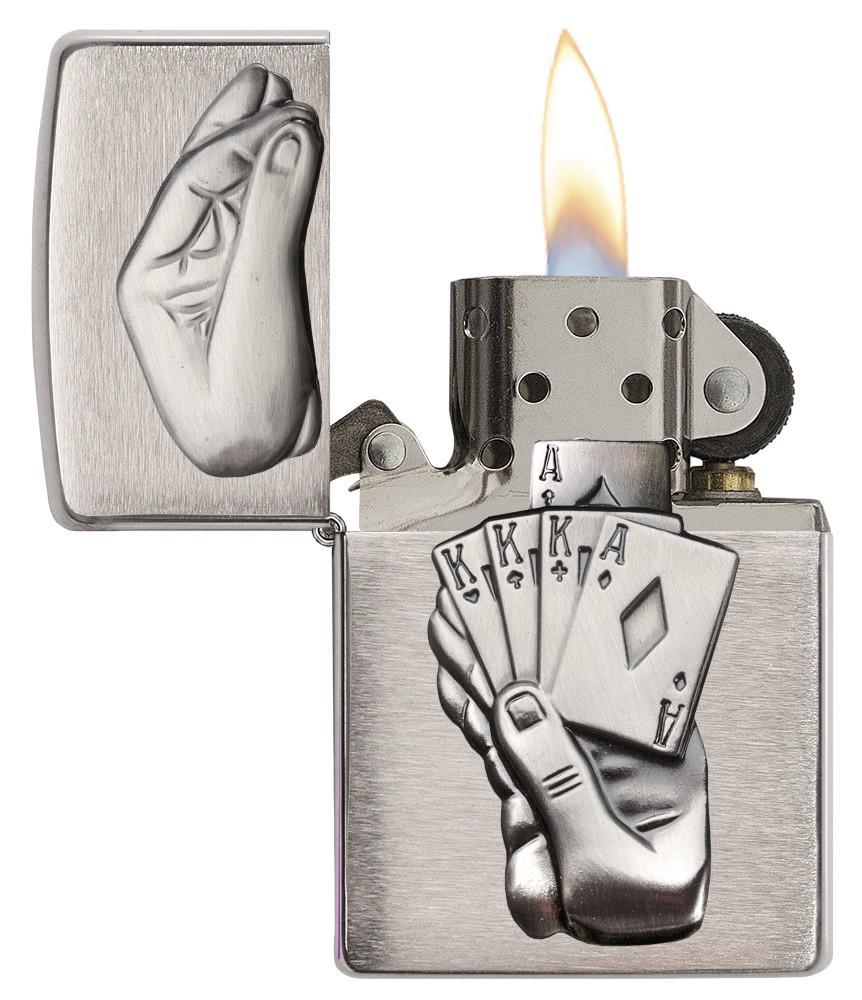 Bật Lửa Zippo Full House Emblem 29396