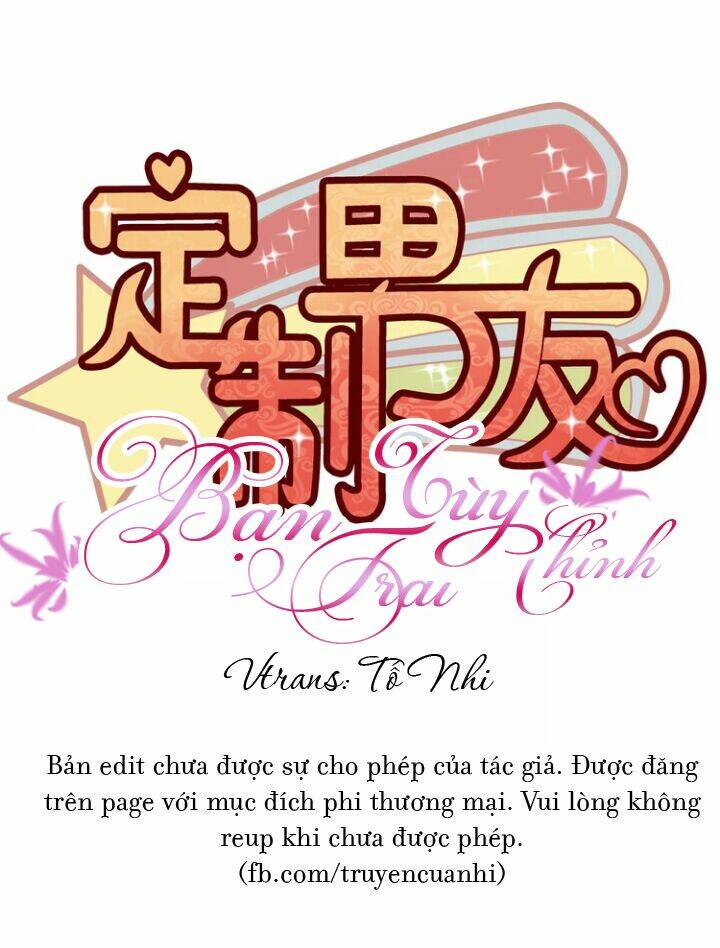 bạn trai tùy chỉnh chapter 1 1