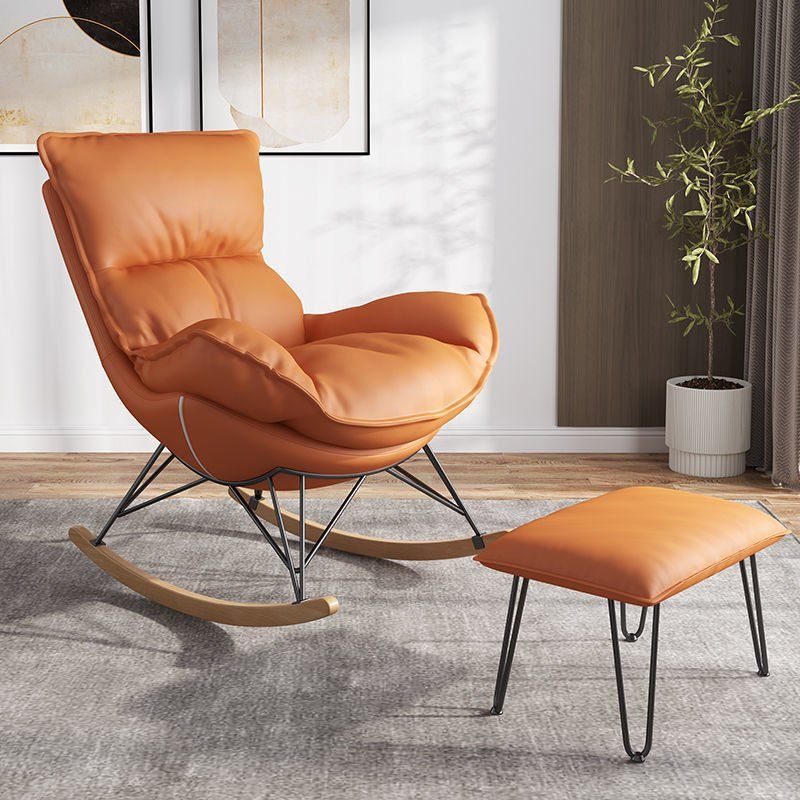 Ghế thư giãn bập bênh Tặng kèm ghế gác chân, chính hãng NIKITA, có đệm sofa tách rời