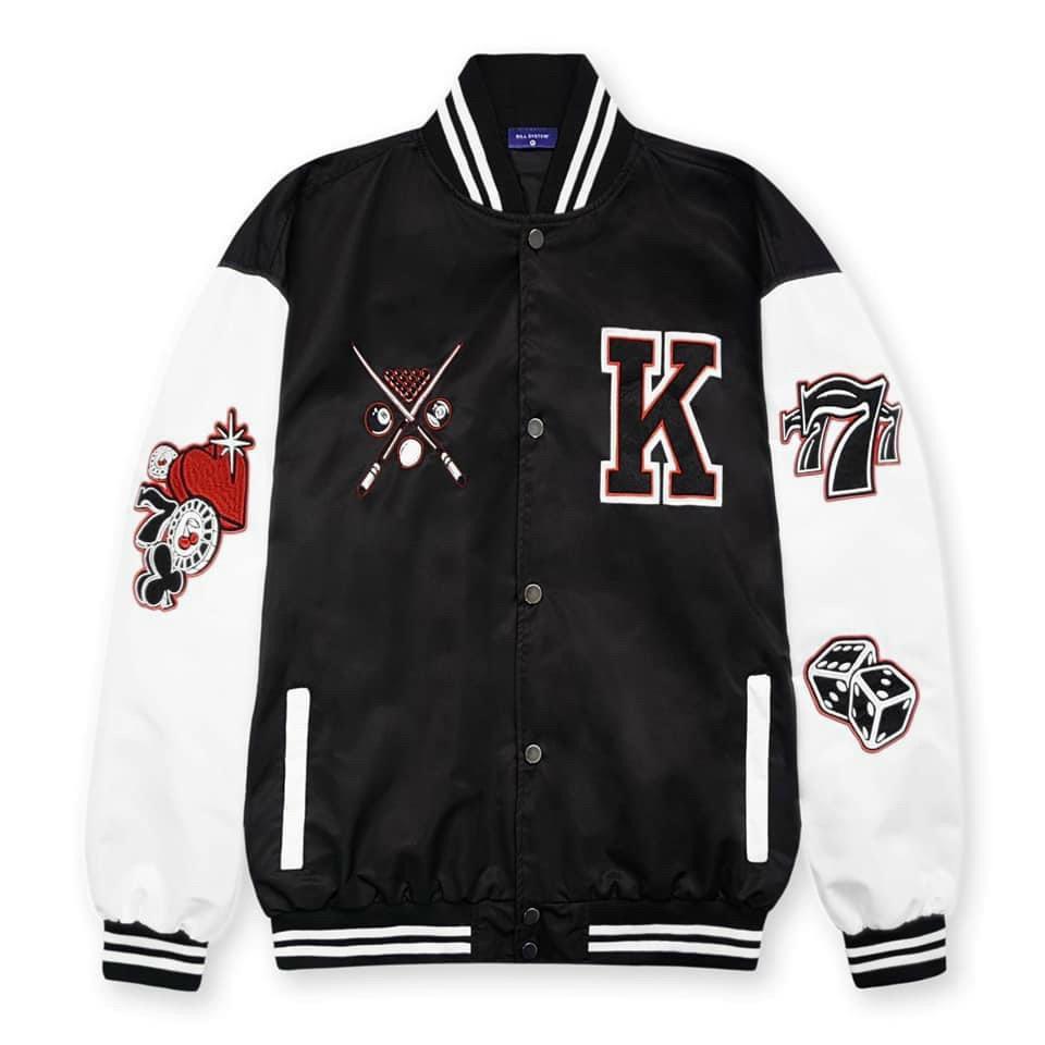 Áo khoác dù dù 2 lớp Unisex TiC087 BOMBER form rộng, chất liệu