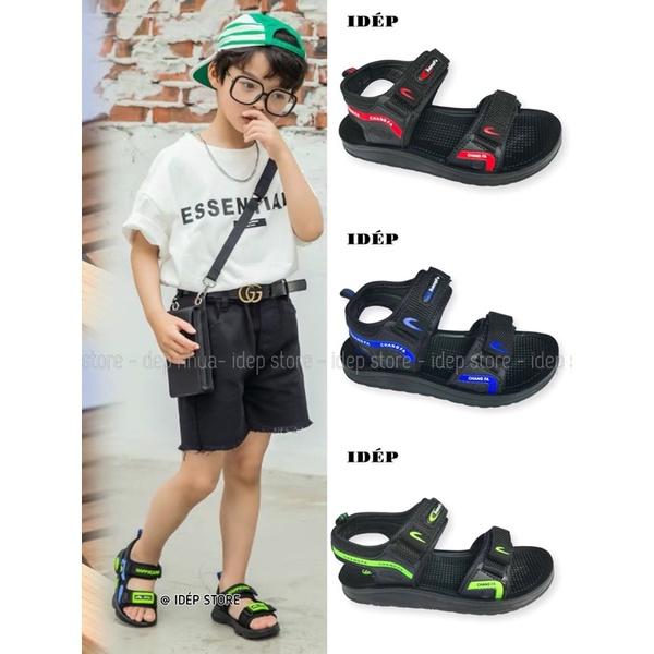 Giày sandal 2 quai da PU cao cấp nam nữ Đúc nguyên khối KH20 iDÉP - GL037