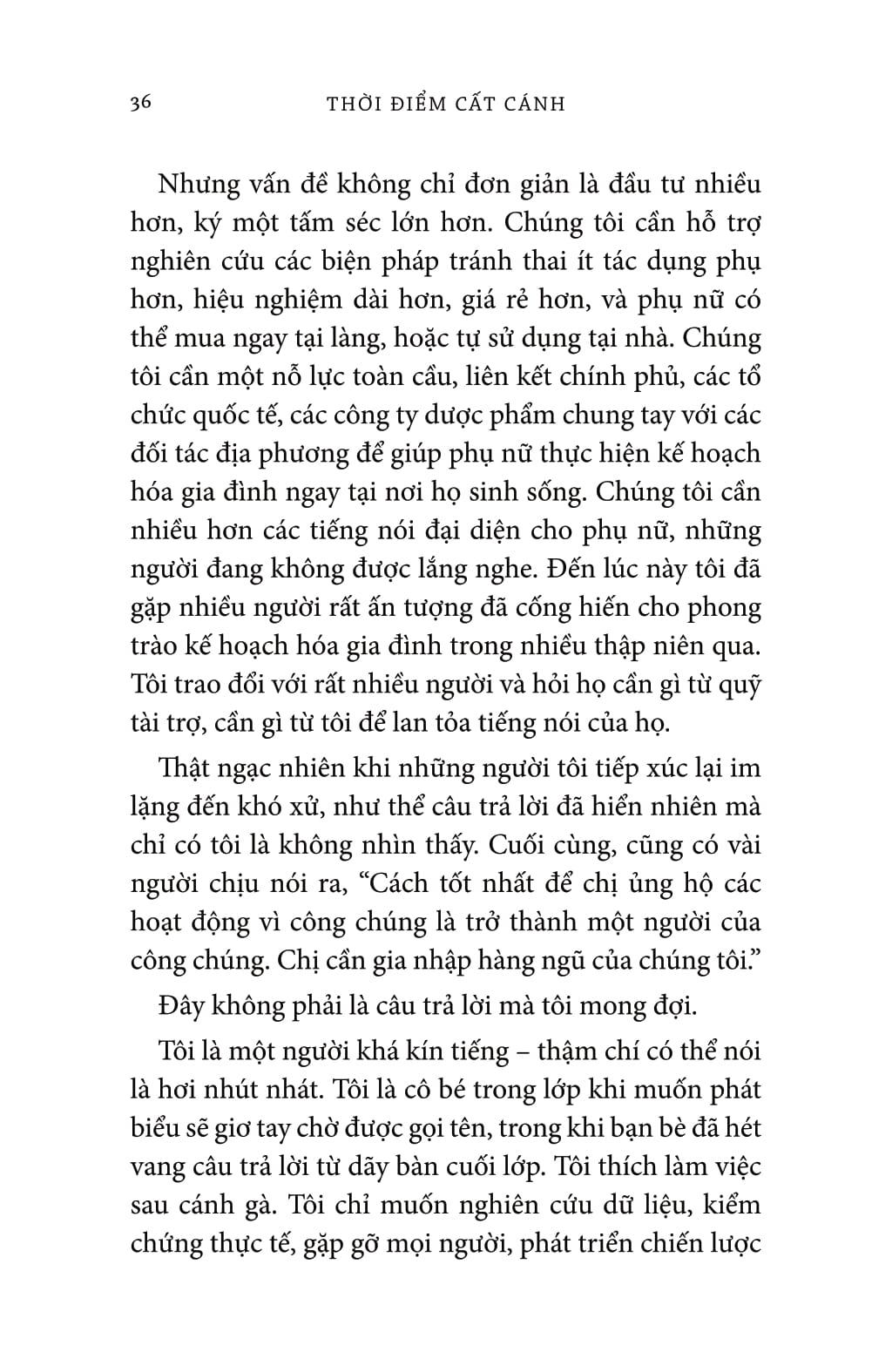 Thời Điểm Cất Cánh - Trao Quyền Để Phụ Nữ Thay Đổi Thế Giới - The Moment Of Lift