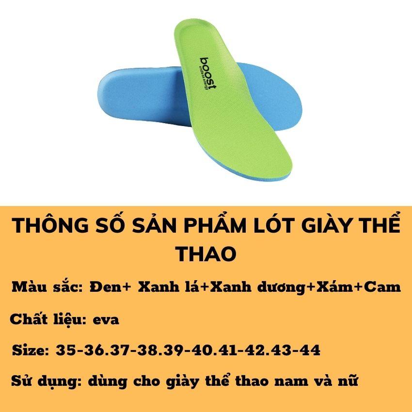 Hình ảnh Lót Giày Thể Thao Khử Mùi Êm Chân Nhiều Màu Đủ Size Sử Dụng Gho Giày Nam Và Nữ LG01