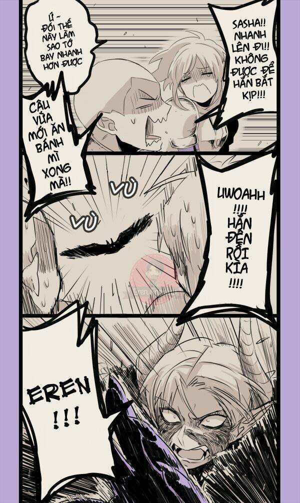 tấn công người khổng lồ - tuyển tập doujinshi chapter 12.4 12